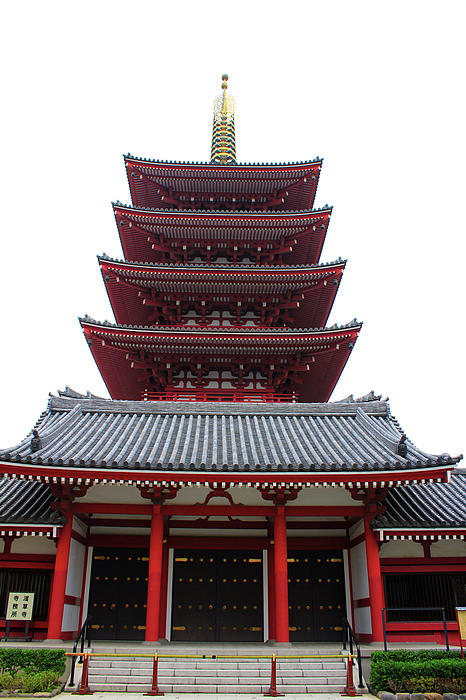 japanese pagoda drawing
