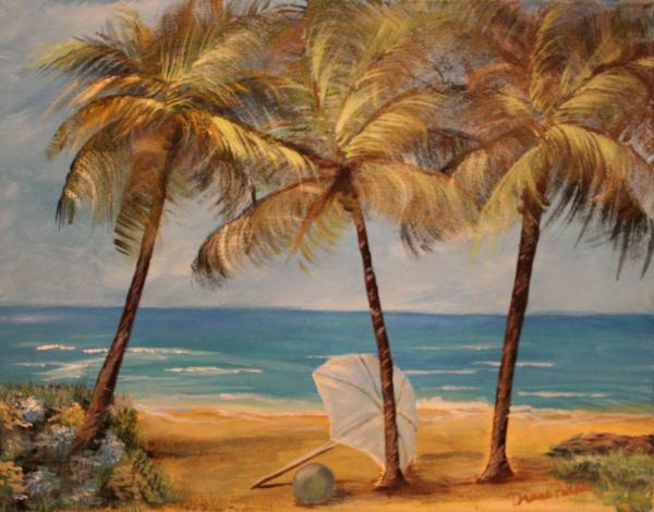 palms painting