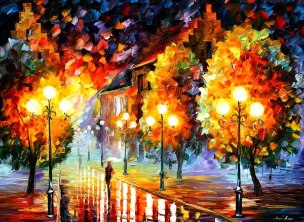 Night City Paintings