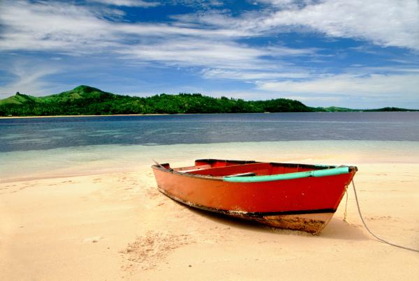 boat on beach