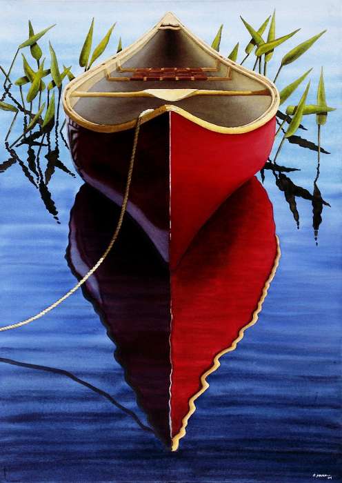 canoe print