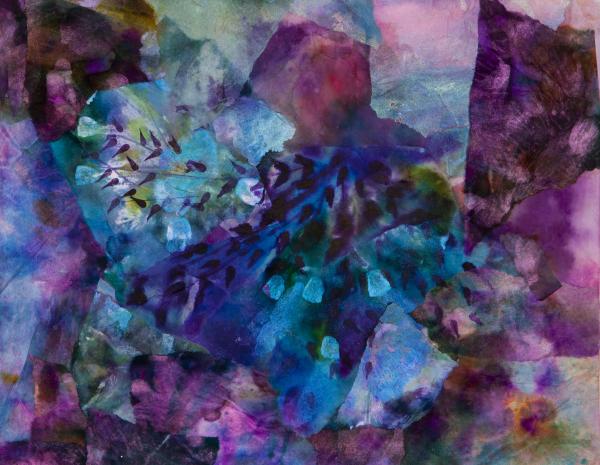 Ruby Red Painting  - Ruby Red Fine Art Print
