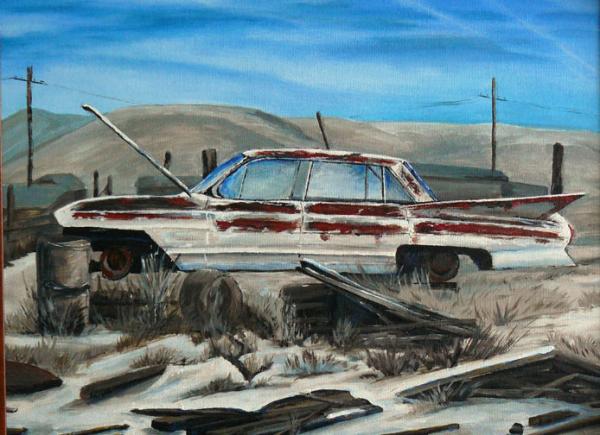Rusty Car Painting Seth