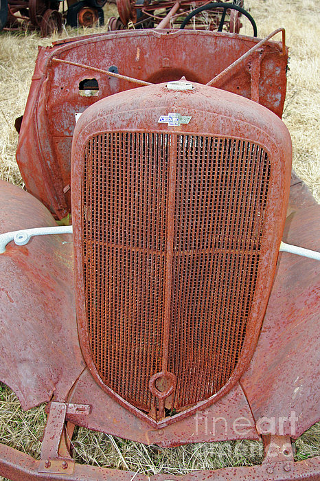 Rusty Chevy Photograph - Rusty Chevy Fine Art Print