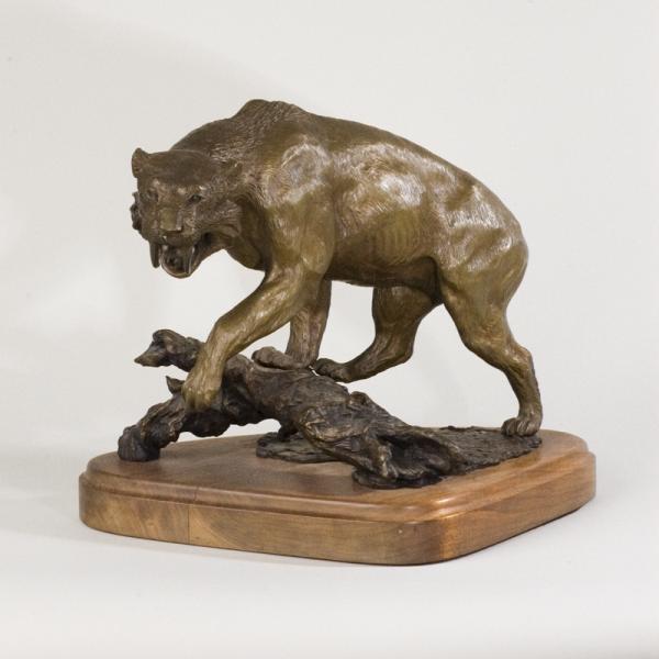 Sabertooth Tiger Sculpture Doug Van Howd