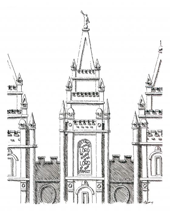 Salt+Lake+LDS+Temple+Clip+Art salt lake temple drawing source http pic2fly com slc temple clip art ...