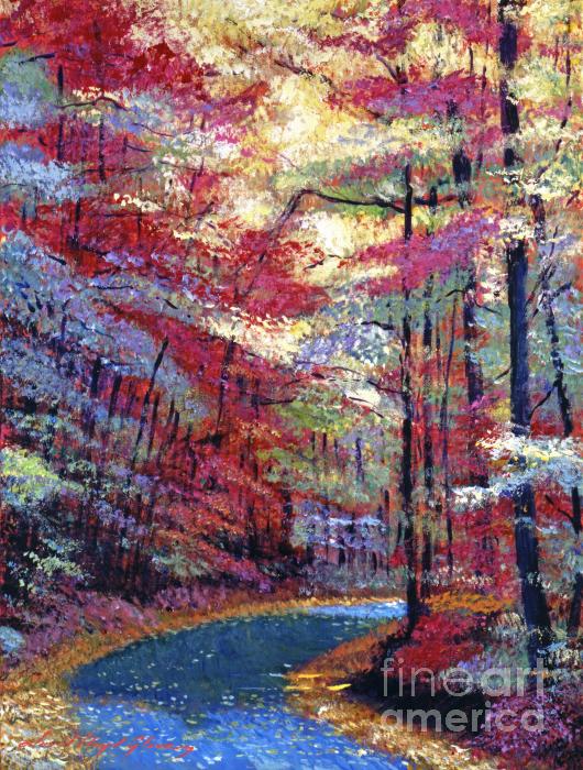 September Impressions Painting  - September Impressions Fine Art Print