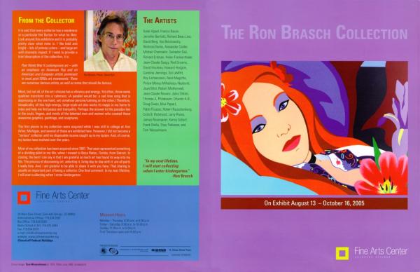 art show brochure