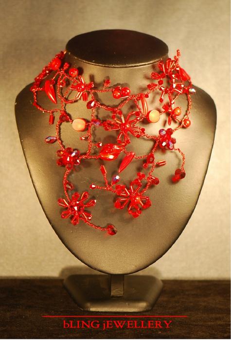 Red Crystal Jewelry