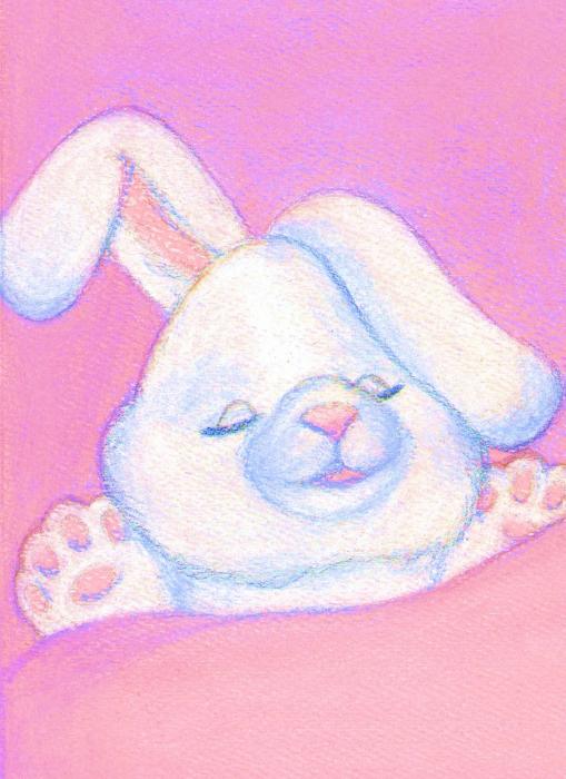 sleeping bunny images