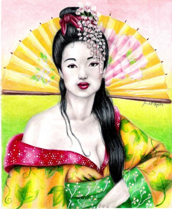 geisha woman