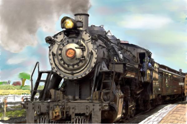 Train Steam Engine