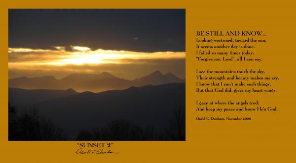 Sunset Poem