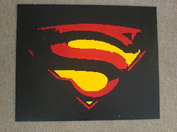 superman b logo