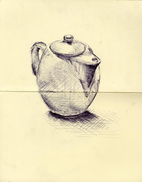 Sketch Of Teapot