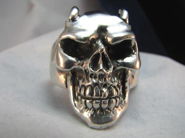 The Devil Skull in sterling silver Jewelry J C Hyler