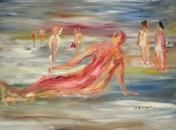 Nude Beach by Edward Wolverton