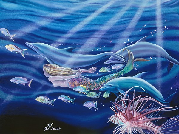 Dolphin Fantasy Art