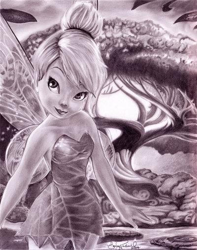 tinkerbell drawings pictures