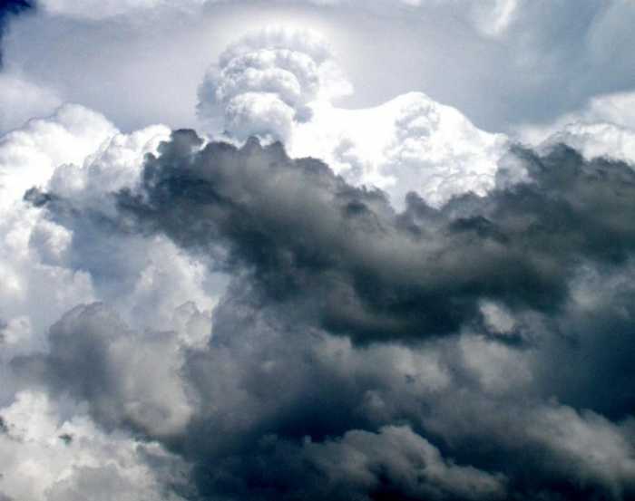 Zeus In Clouds