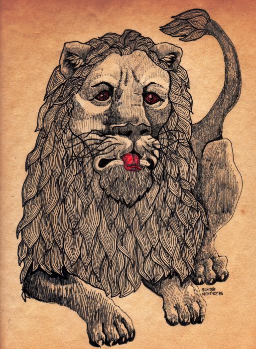 Vintage Lion