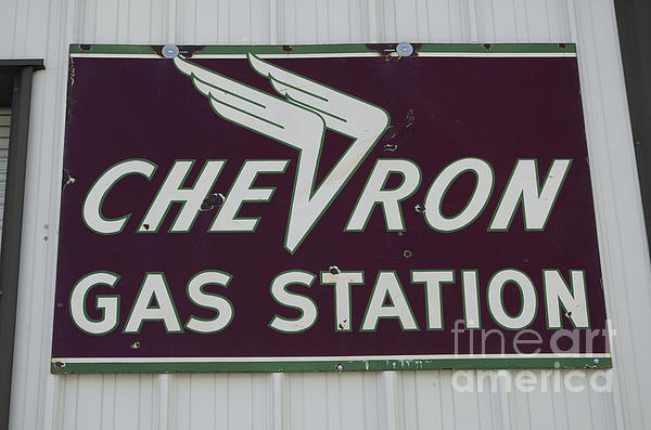 Vintage Gas Station Sign 14