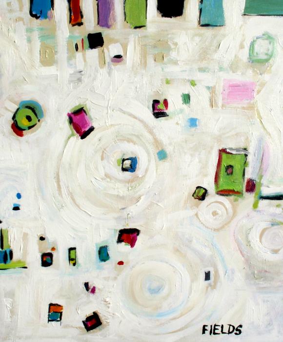 white abstract paintings