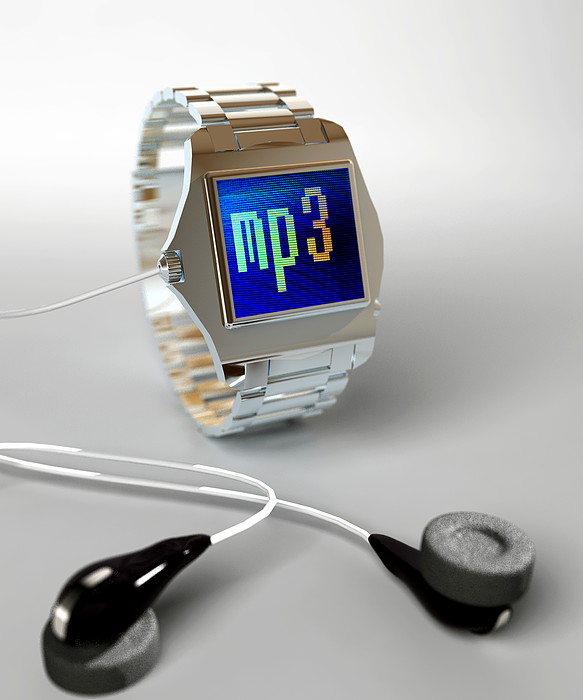 digital watch mp3 player