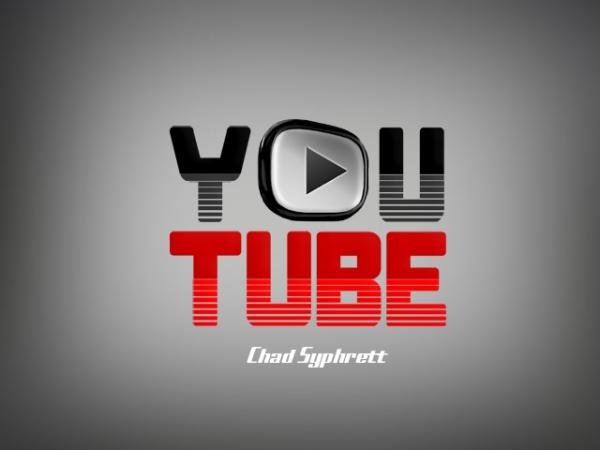 Grey Youtube Logo