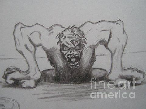 Scary Zombie Drawings