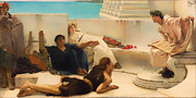 Lawrence Alma-Tadema - A Reading from Homer by Lawrence Alma-Tadema