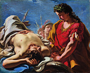 Famous Artists - Alexander at the Corpse of the Dead Darius by Giovanni Antonio Pellegrini