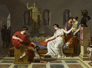 Louis Gauffier - Cleopatra and Octavian by Louis Gauffier