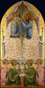 Famous Artists - Coronation of the Virgin by Agnolo Gaddi
