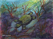  - diving-sea-turtle-debbie-wassmann