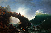 Famous Artists - Farallon Island by Albert Bierstadt