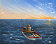  - fishing-at-sunrise-anthony-fotia