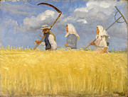 Ancher - Harvesters by Anna Ancher