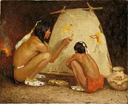 Eanger Irving Couse - Indian Painter by Eanger Irving Couse
