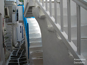 Mykonos - Mykonos White Stairs by Alexandros Daskalakis