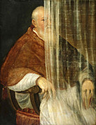 Famous Artists - Portrait of Cardinal Filippo Archinto by Titian