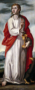 Famous Artists - Saint John the Evangelist by Francisco Pacheco