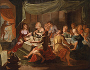 Famous Artists - The Last Supper by Willem van Herp the Elder