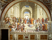 Famous Artists - The School of Athens by Raphael
