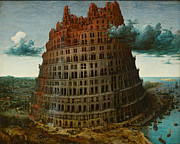 Famous Artists - The Tower of Babel by Pieter Bruegel the Elder