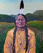 Sitting Bull Paintings - Sittin...