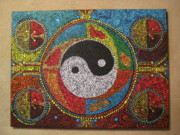 Aboriginal Dreams of Yin and Yang Painting by Marc Sevigny ... Aboriginal Dreams of Yin and Yang Painting by Marc Sevigny ...