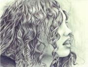 drawing curly hair