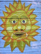 Aztec Sun Face