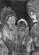 Indian Women Drawings - Glamoro...